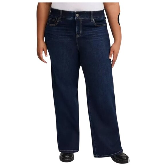 Torrid Bombshell Wide Leg Jeans Size 24T - Picture 11 of 15